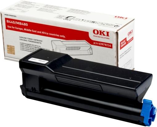 Image du produit Inkadoo OKI 43979216 Toner 12.000 pages noir B 440 DN MB 480 (CF)