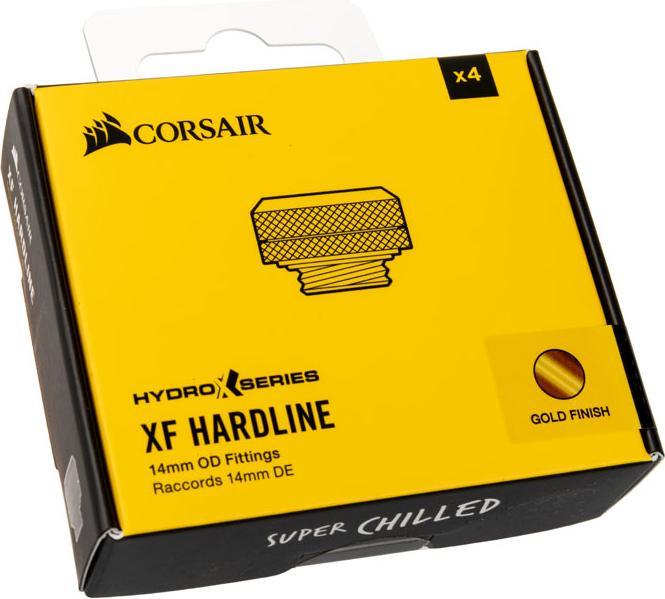 Image du produit Corsair Hydro X Series Fitting XF Hardline 4-pack