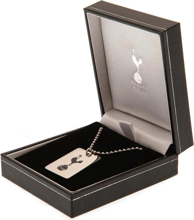 Produktbild Tottenham Hotspur FC Wappen Erkennungsmarke und Kette Emaille (100% synthetisches Material)