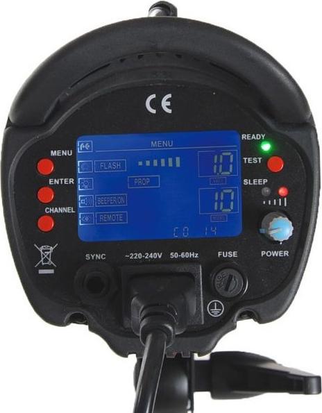 Produktbild Falcon Eyes Studioblitz Set TFK-21200L mit LCD-Schirm (1200 W, Set)