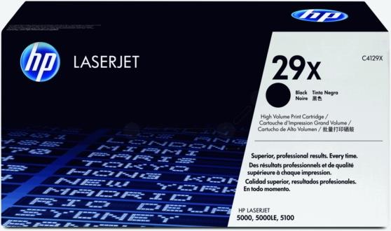 Produktbild HP C4129X29X Tonerkartusche schwarz 10.000 Seiten ISO/IEC 19752 Schwarz Canon LBP-62 (BK)