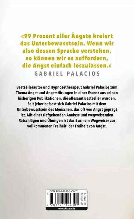 Produktbild Gib deiner Angst keine Macht (Deutsch, Gabriel Palacios, 2020)