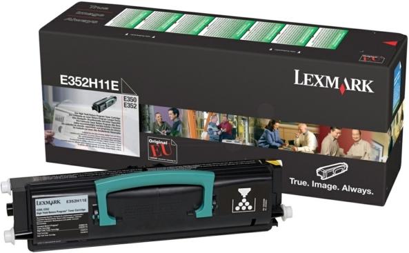 Image du produit Inkadoo Lexmark E352H11E toner 9.000 pages noir Lexmark E 350 (CF)