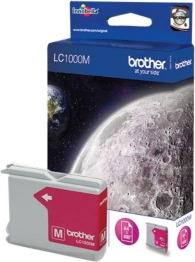 Actual product image Brother LC-1000MBP ink cartridge magenta 400 pages 6.5ml magenta DCP 130 C MFC 5460 (M)