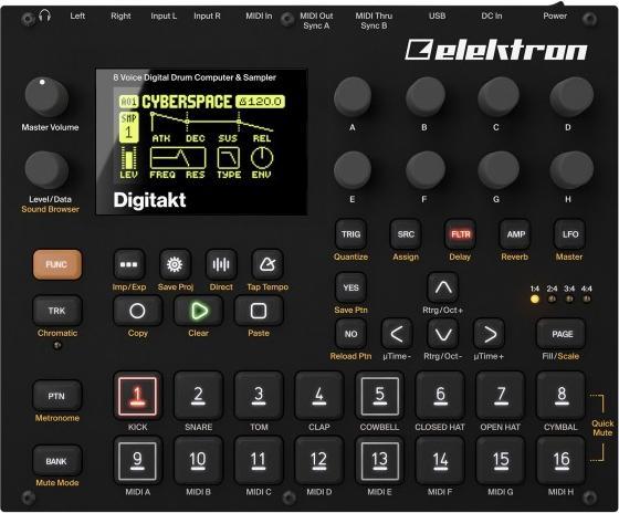 Actual product image Elektron Digitakt (Sampler)