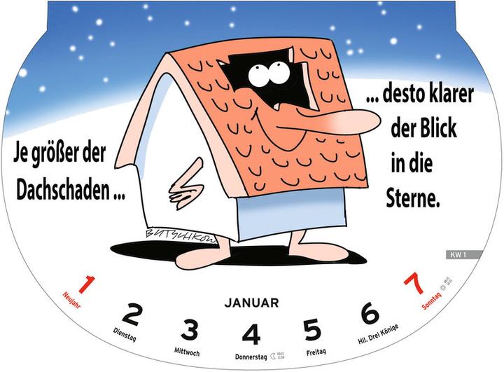 Immagine prodotto Heye Calendario illustrato Detti stupidi (21 x 29 cm, Nessuna rilegatura, Tedesco)