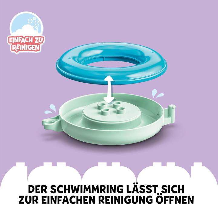 Actual product image LEGO Bathtub fun: Swimming animal island (10966)