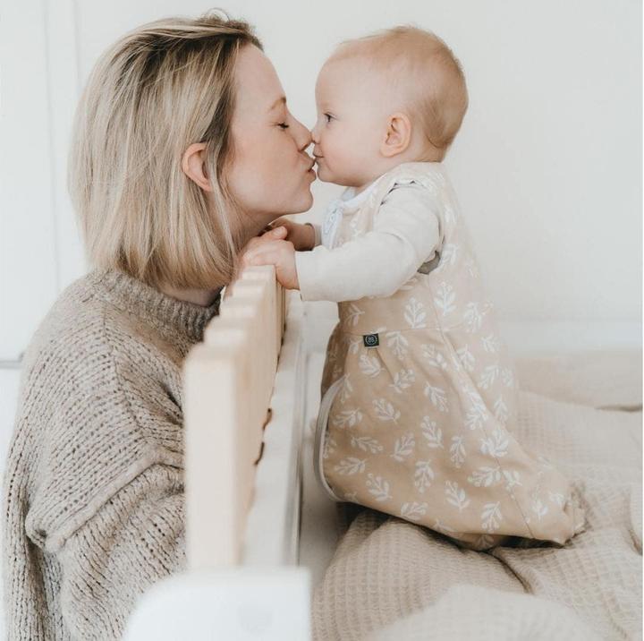 Produktbild Emma & noah Baby-Sommerschlafsack Floral Sand 100 cm (100 cm)