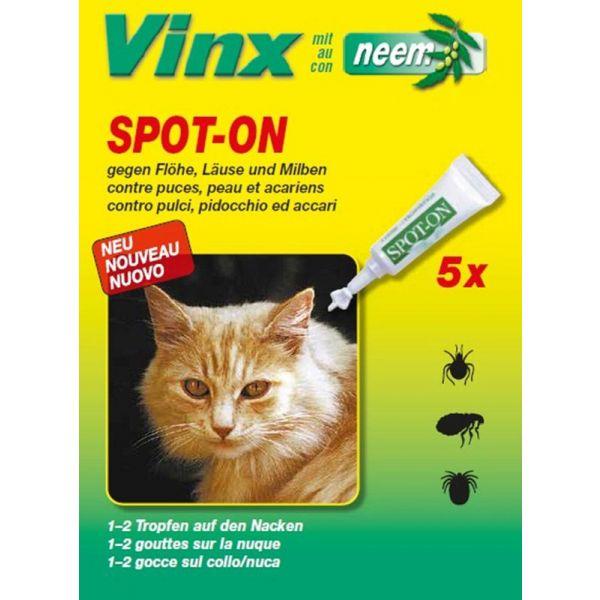 Image du produit Vinx Bio Spot On neem cat (Chat, 5 ml)