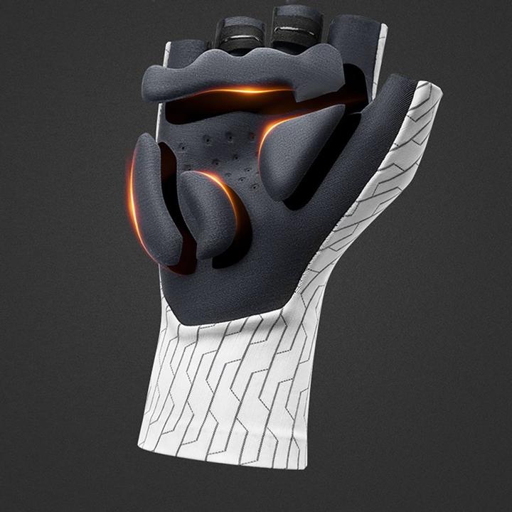 Actual product image Rockbros Road Cycling Gloves Size: L - Black and White (L)