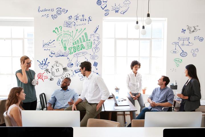 Actual product image Legamaster Magnetic whiteboard wrap up (101 x 150 cm)
