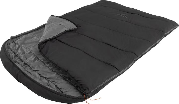 Produktbild Easy Camp Schlafsack Raven Square Double 5?C (schwarz, Modell 2025) (220 cm)