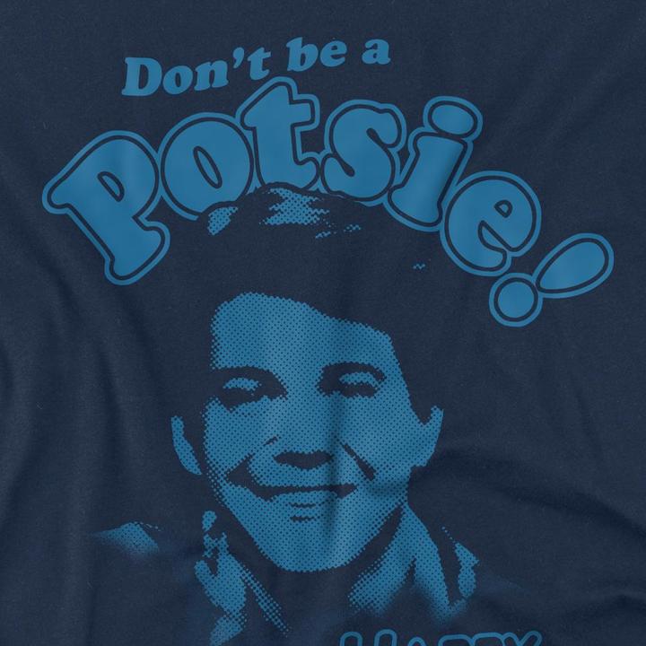 Actual product image Happy Days Mens Don't Be a Potsy T-Shirt (4XL)