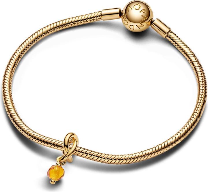 Image du produit Pandora Moments Pierre de naissance novembre (Métal, Plaqué or)
