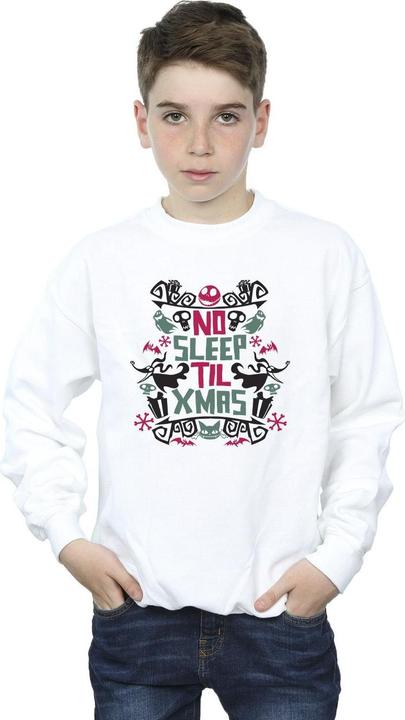 Image du produit Disney - Sweat THE NIGHTMARE BEFORE CHRISTMAS NO SLEEP TIL XMAS - Garçon (140, 146)