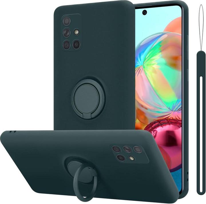 Produktbild Cadorabo TPU Liquid Ring Silicone Case Hülle (Samsung Galaxy M40s)