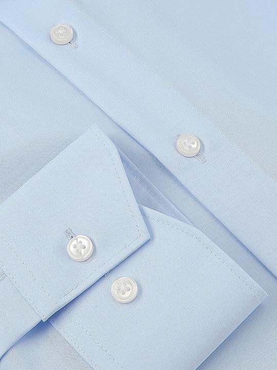 Image du produit Olymp Chemise Luxor slimline bleu clair New Kent 1/1 manche Gr.45 (45)