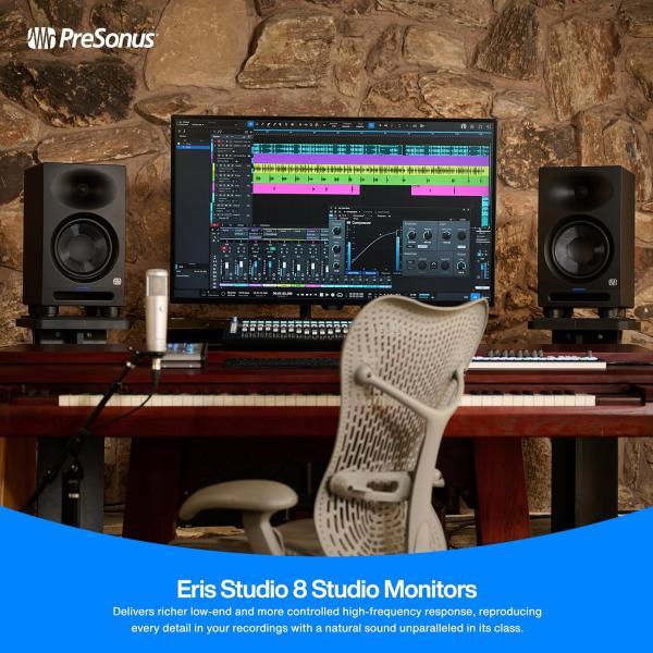 Image du produit PreSonus Eris Studio 8 actieve studiomonitor (per stuk) (Actif, 1 pièce, 1x 140 W)
