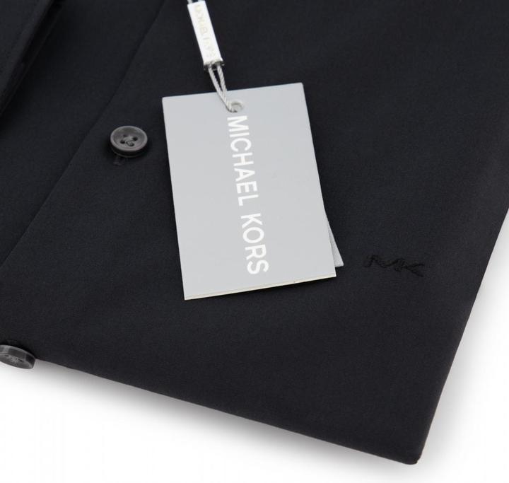 Actual product image Michael Kors slim stretch poplin shirt (41)