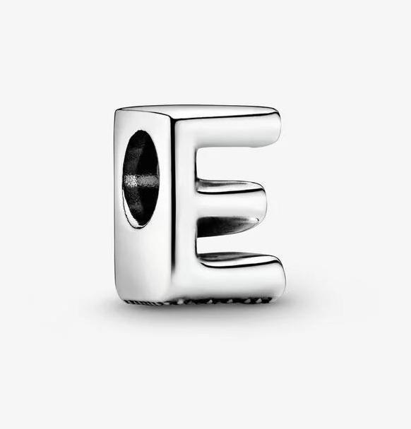 Actual product image Pandora Letter E (Silver)