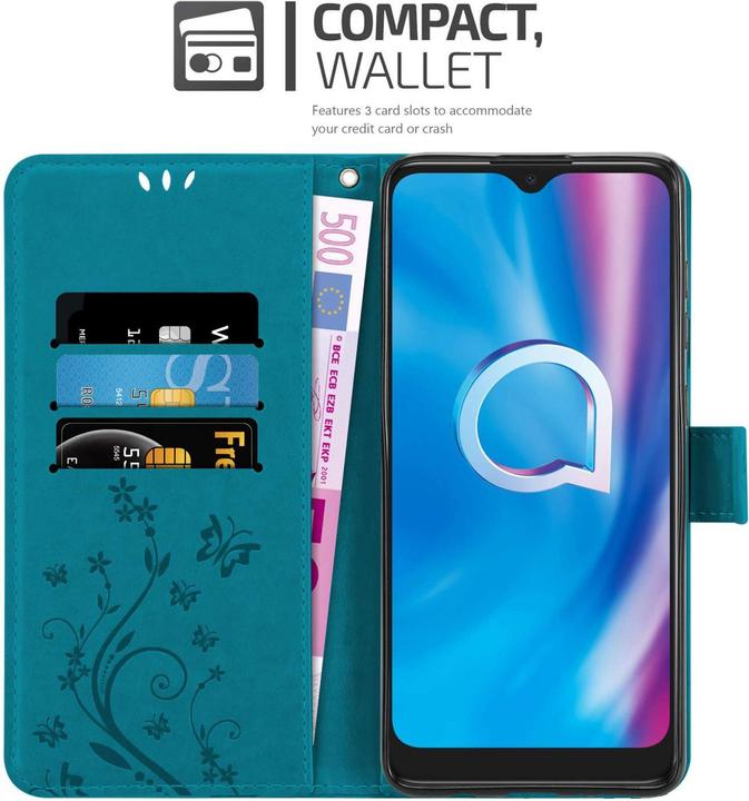 Image du produit Cadorabo Coque pour Alcatel 1S 2020 pour Fleur Book (1S (2020))