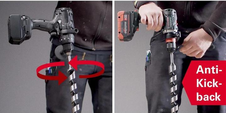 Actual product image Metabo 18V Battery Impact Drill SB 18 LTX BL Q I (Rechargeable battery operated)