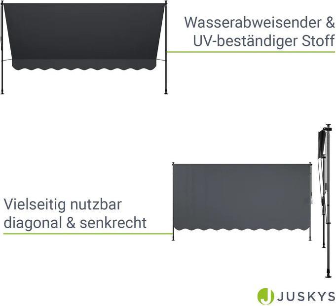 Produktbild Juskys Klemmmarkise Kapstadt (3.50 m)