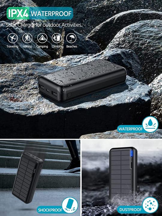 Produktbild Diaidiai Solar Powerbank 26800mAh