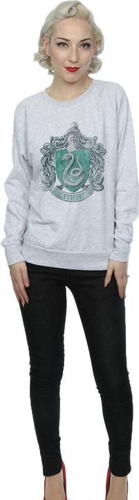 Actual product image Womens/Ladies Slytherin Cotton Sweatshirt (S)
