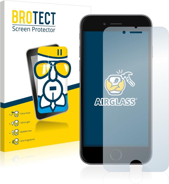Actual product image BROTECT AirGlass Glass (1 Piece, Apple iPhone 6)