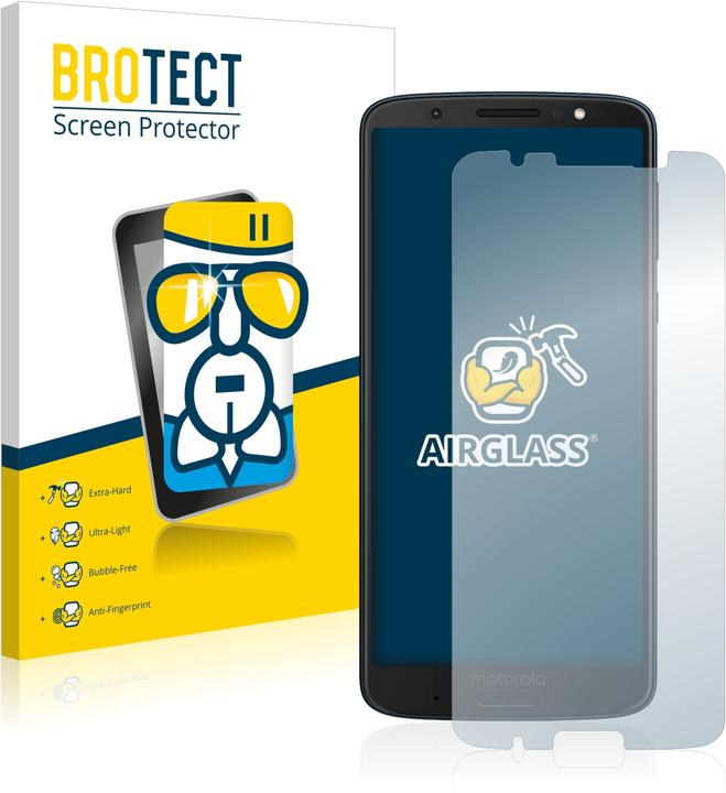 Produktbild BROTECT AirGlass Panzerglasfolie (1 Stück, Motorola Moto G6 Plus)