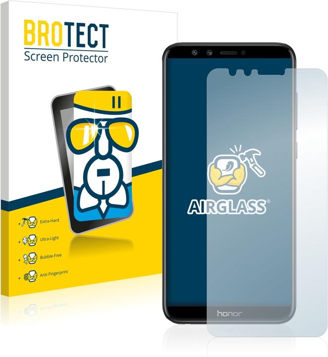 BROTECT AirGlass Vetro (1 Pezzo/i, Onore 9 Lite)