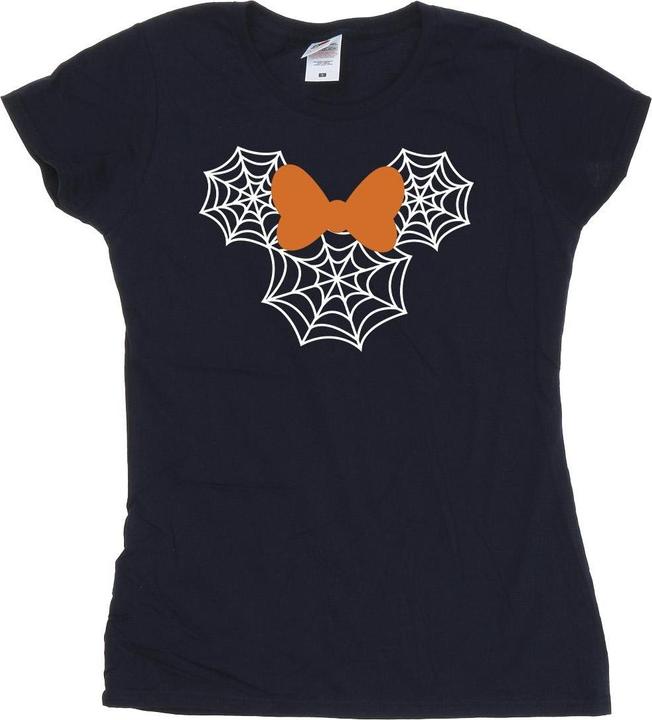 Disney Minnie Mouse Spider Web Head TShirt (M)