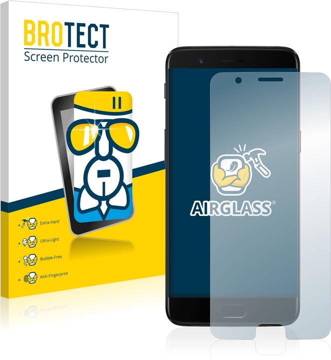 Actual product image BROTECT AirGlass Premium (1 Piece, OnePlus 5)