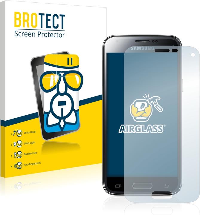 Produktbild BROTECT AirGlass Panzerglasfolie (1 Stück, Samsung Galaxy S5 Mini)