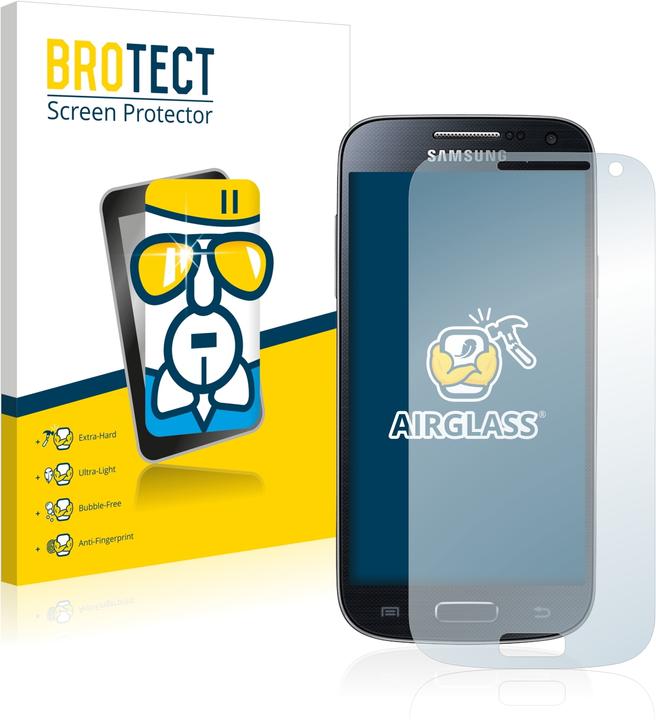 Actual product image BROTECT AirGlass Glass (1 Piece, Samsung Galaxy S4 mini)