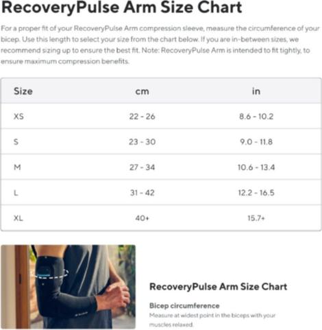Produktbild Theragun RecoveryPulse - Arm Sleeve - S