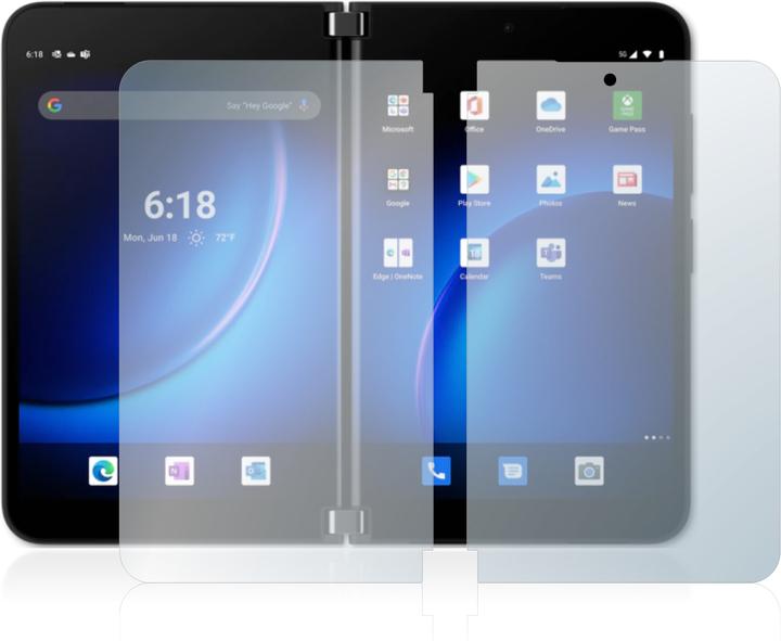 Actual product image BROTECT AirGlass Glass Matte (1 Piece, Microsoft Surface Duo 2)