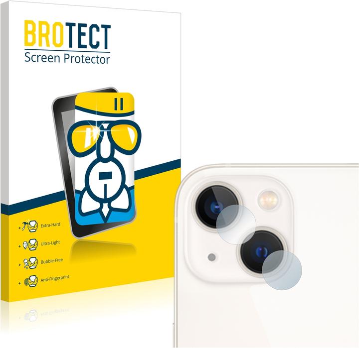 BROTECT AirGlass Panzerglasfolie (1 Stück, Apple iPhone 13)