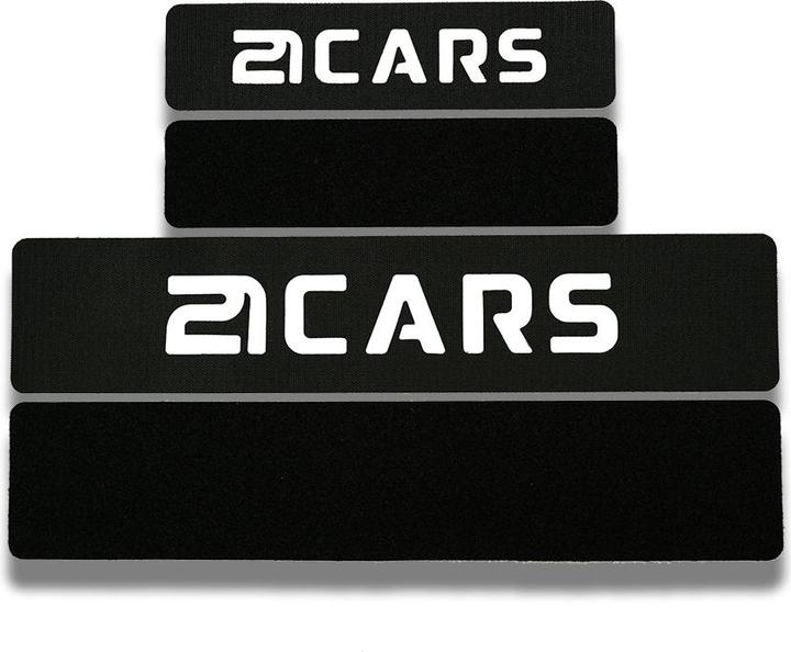 Produktbild 21cars Klett Wechselschild (Front + Heck, Langformat)