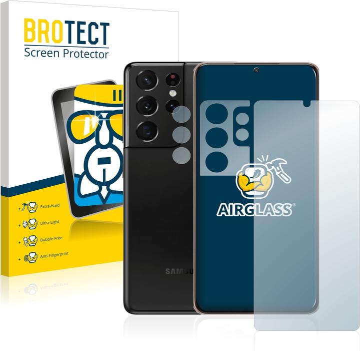 Immagine prodotto BROTECT AirGlass Vetro (1 Pezzo/i, Samsung Galaxy S21 Ultra 5G)