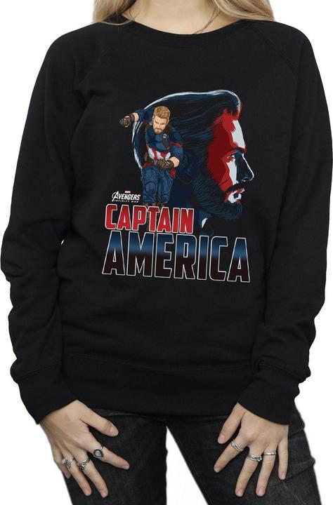 Immagine prodotto Avengers Infinity War Captain America Character Felpa Donna (XXL)