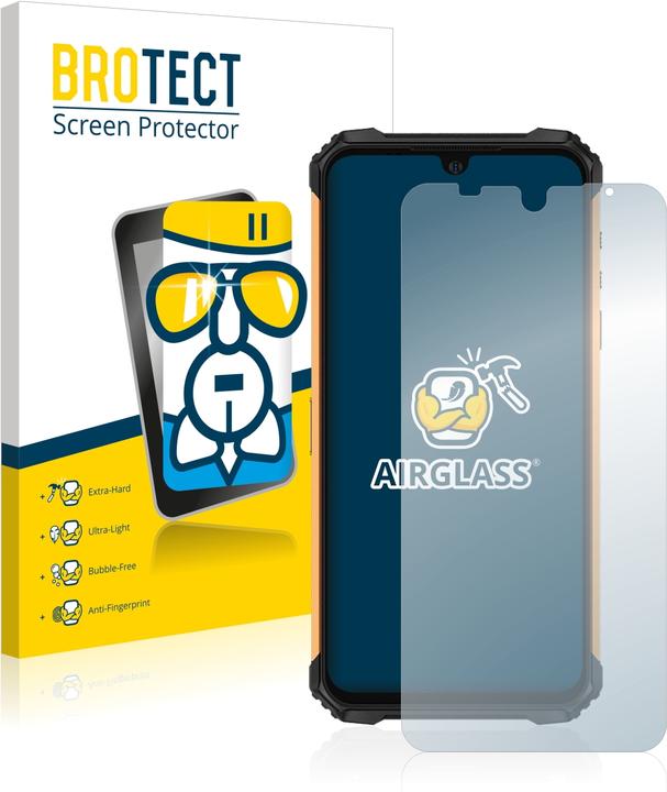 Produktbild BROTECT AirGlass Panzerglasfolie (1 Stück, Ulefone Armor 8)