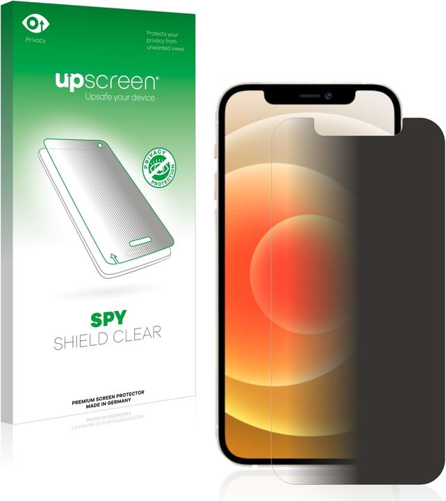 Actual product image upscreen Spy Shield Privacy Protector (1 Piece, Apple iPhone 12 Pro)