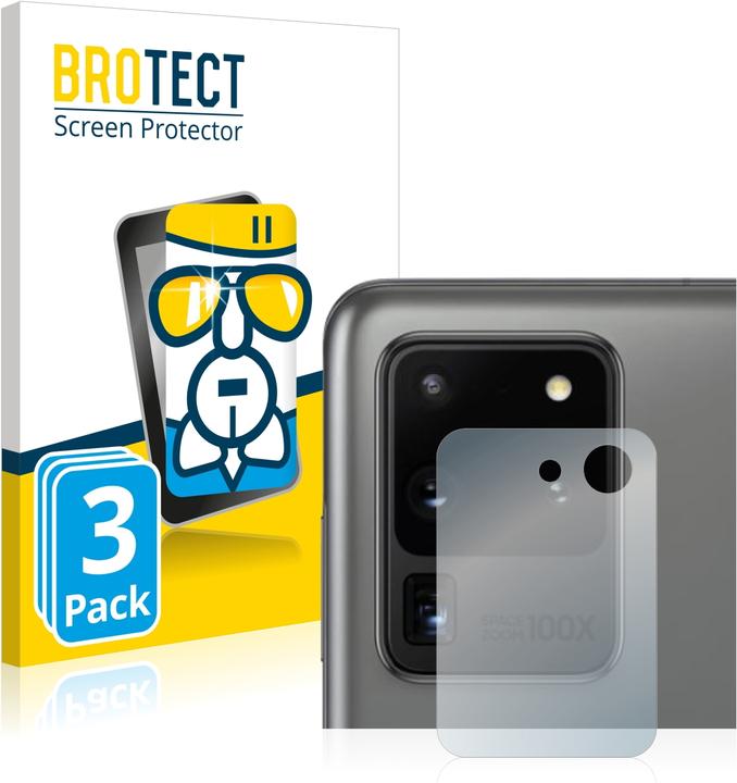 Actual product image BROTECT AirGlass Glass (3 Piece, Samsung Galaxy S20 Ultra)