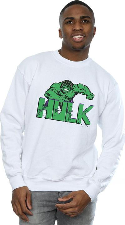 Actual product image Mens Hulk Pixelated Sweatshirt (3XL)