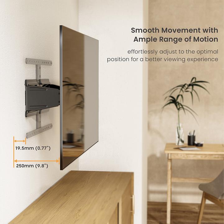 Immagine prodotto Value Ultra-Slim Full-Motion (Muro, 90", 50 kg)