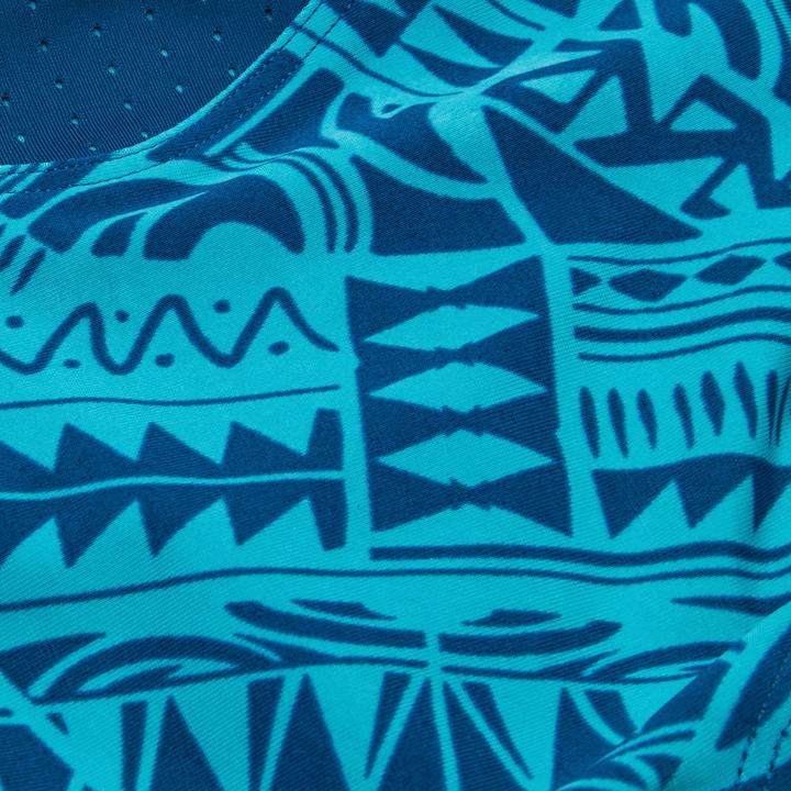 Produktbild Nabaiji Sportbikini Hose Mädchen - 500 Kamyleon Fatu blau/türkis (14, 15, 16)