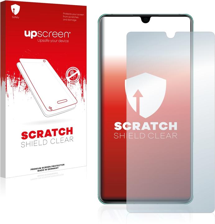 Actual product image upscreen Scratch Shield Protector (1 Piece, Huawei P30)