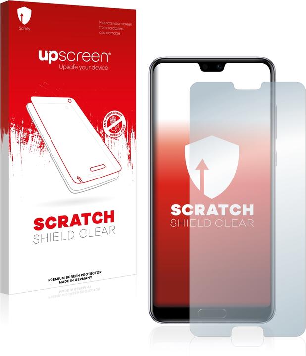 Actual product image upscreen Scratch Shield Protector (1 Piece, Huawei P20 Pro)